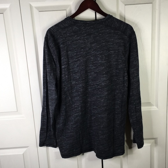 Michael Brandon XL Long Sleeve Dark Gray Short Sleeve Tshirt - Picture 3 of 8